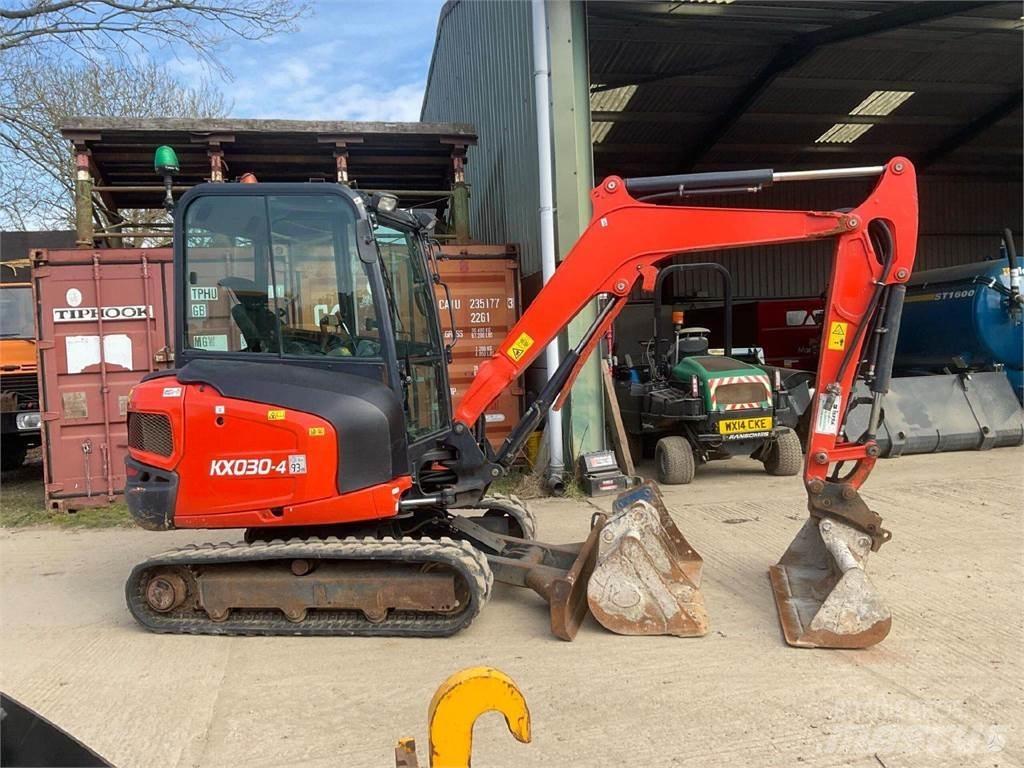 Kubota KX030-4 ミニ油圧ショベル 7t以下（ミニユンボ・ミニディガー）
