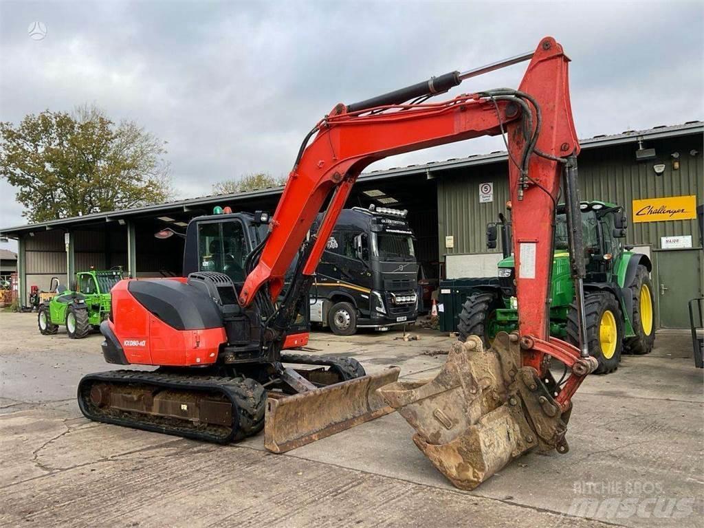 Kubota KX080-4 大型油圧ショベル12t以上（パワーショベル・ユンボ）