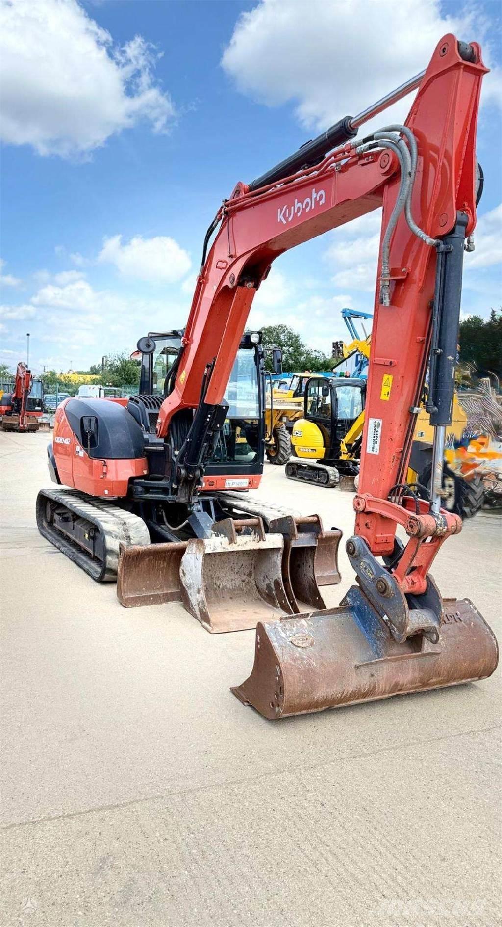 Kubota KX080-4 大型油圧ショベル12t以上（パワーショベル・ユンボ）