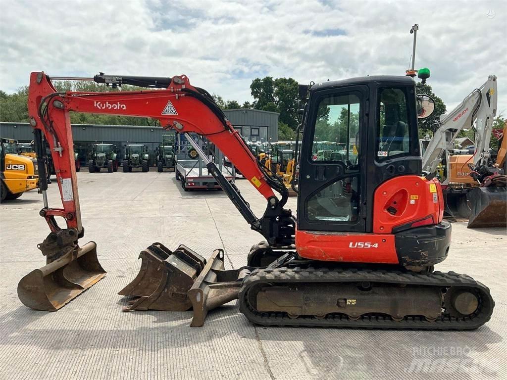Kubota U55-4 大型油圧ショベル12t以上（パワーショベル・ユンボ）