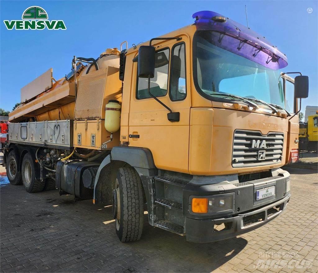 MAN FE 26T 6x2 コンバイン／バキュームトラック