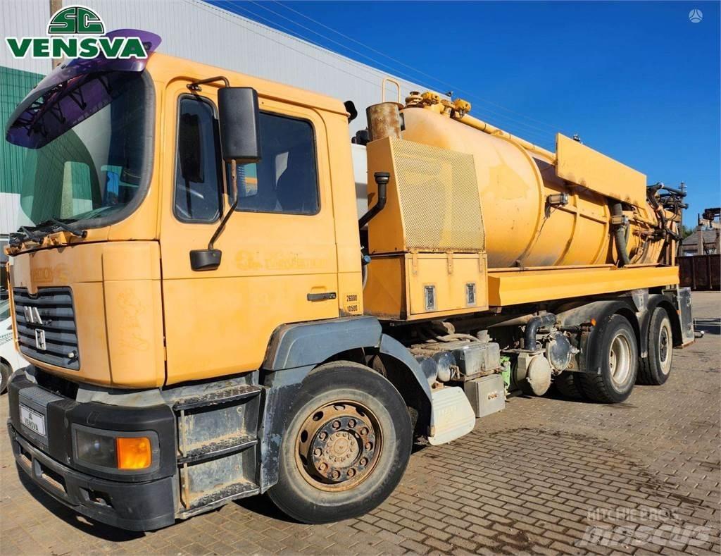 MAN FE 26T 6x2 コンバイン／バキュームトラック