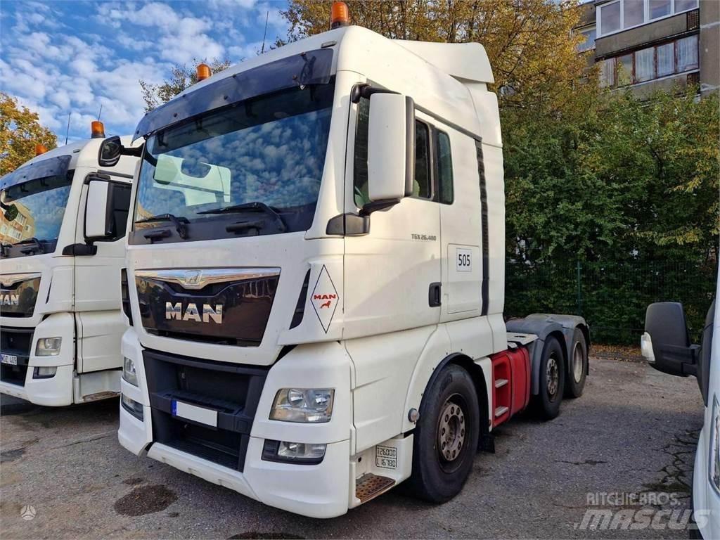 MAN TGX 26.480 中古トラクターヘッド | トレーラーヘッド