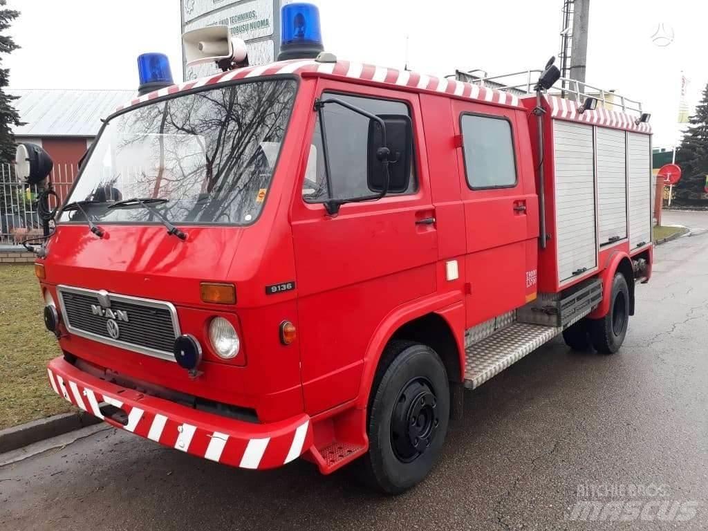 MAN VW 9136 消防車