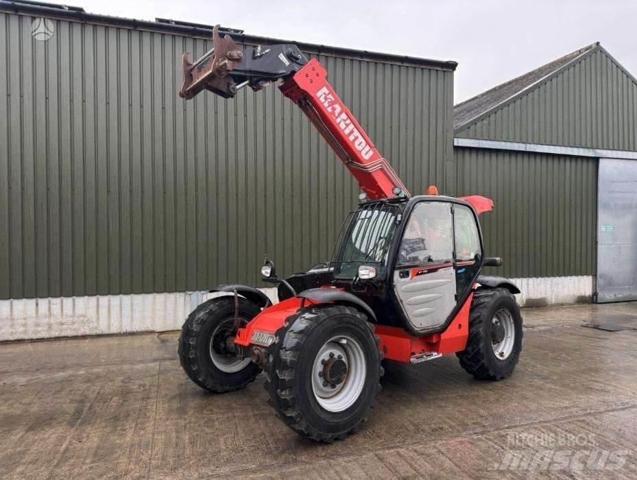 Manitou MLT733 フロントローダーとディガー