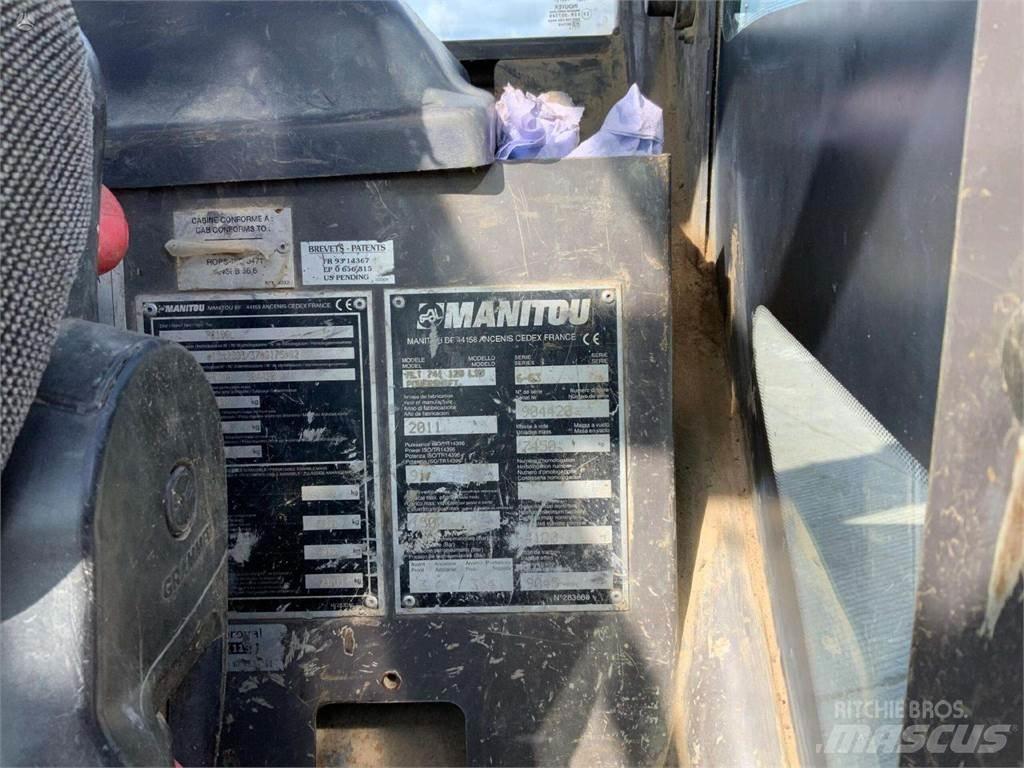 Manitou MLT741 フロントローダーとディガー