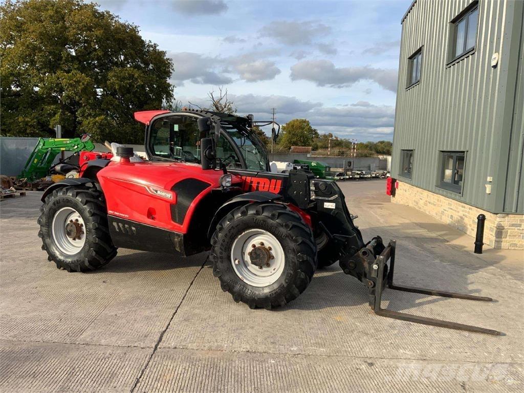 Manitou MLT741 フロントローダーとディガー