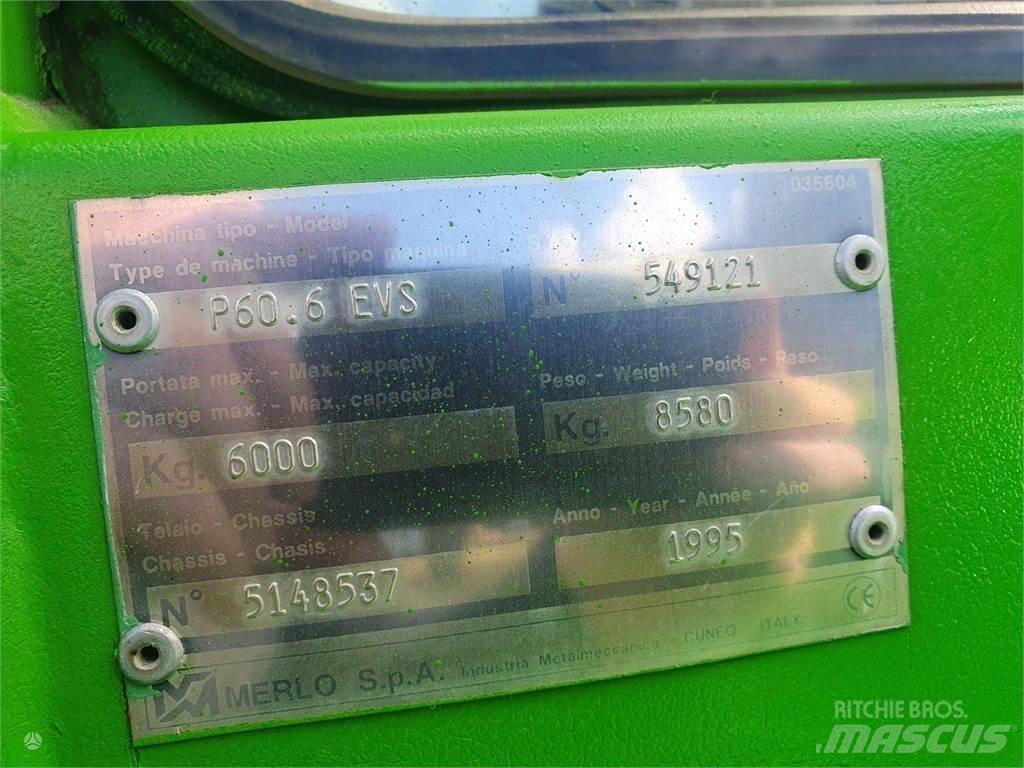 Merlo P60.6 EVS フロントローダーとディガー