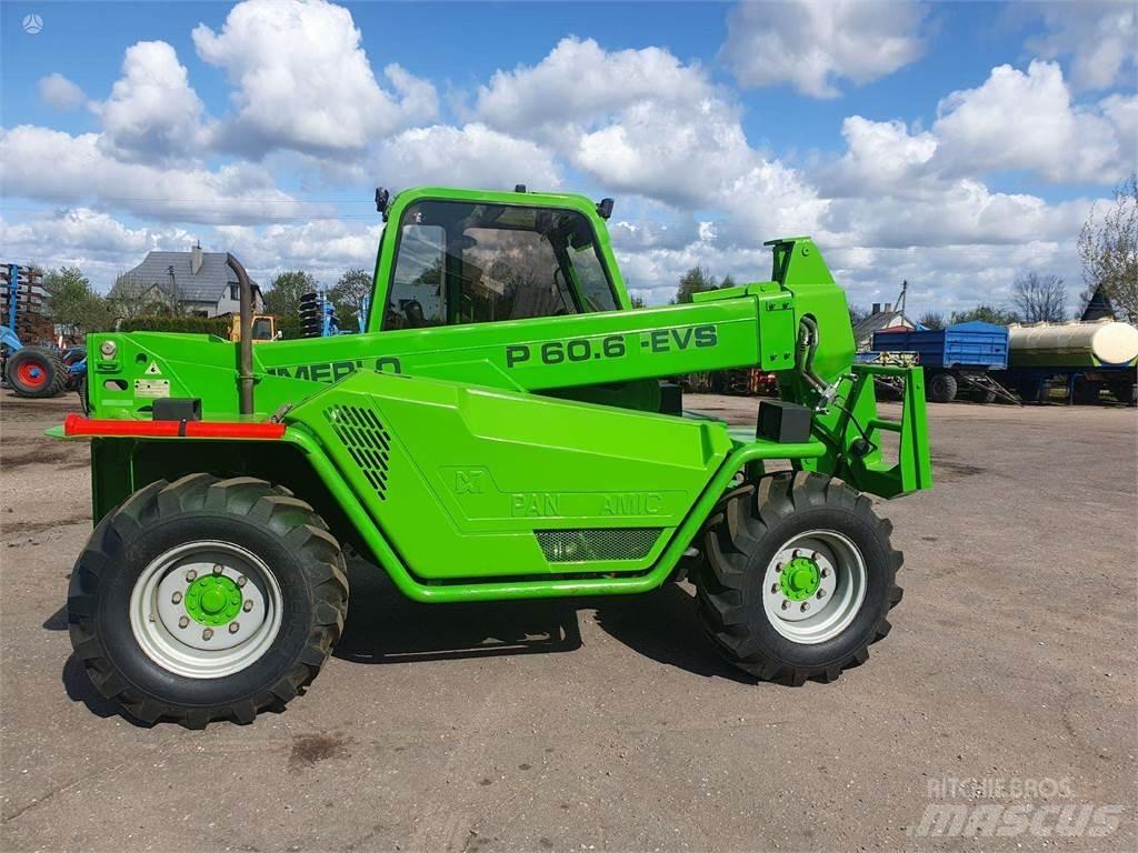 Merlo P60.6 EVS フロントローダーとディガー