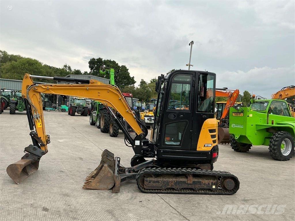 Sany SY35U 大型油圧ショベル12t以上（パワーショベル・ユンボ）