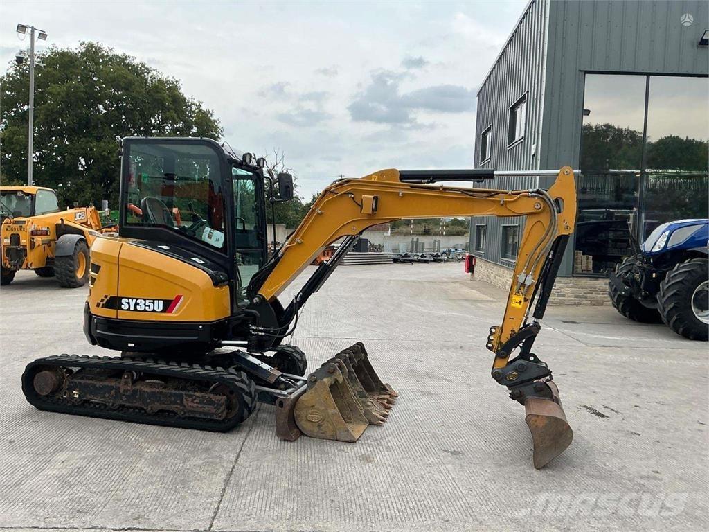 Sany SY35U 大型油圧ショベル12t以上（パワーショベル・ユンボ）