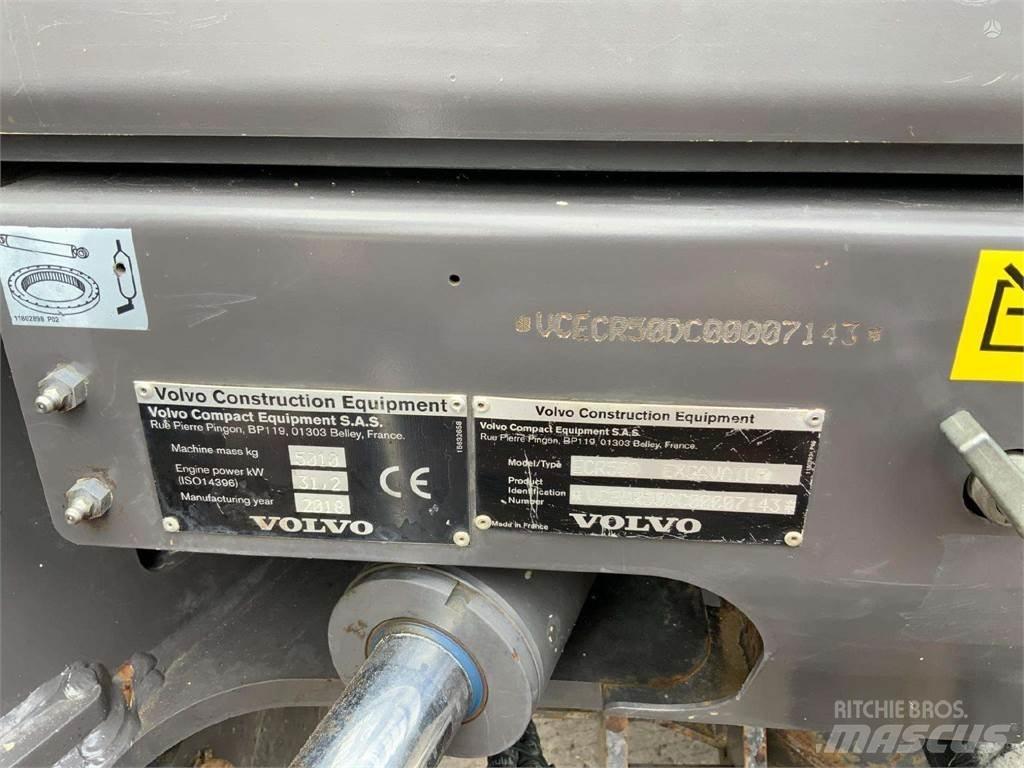 Volvo ECR50 大型油圧ショベル12t以上（パワーショベル・ユンボ）