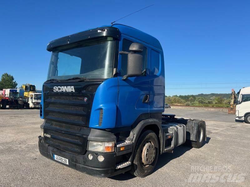 Scania R 420 中古トラクターヘッド | トレーラーヘッド