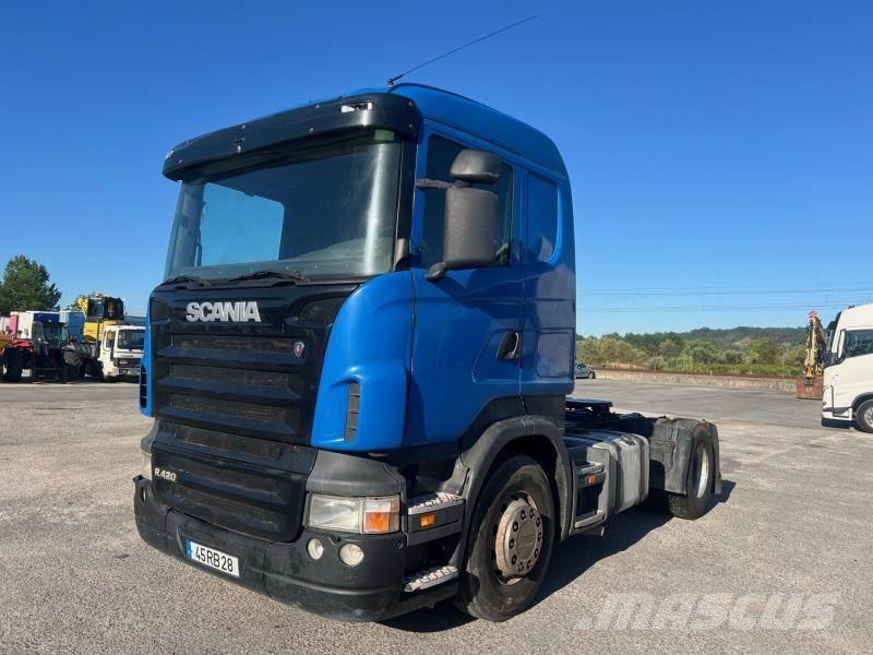 Scania R 420 中古トラクターヘッド | トレーラーヘッド