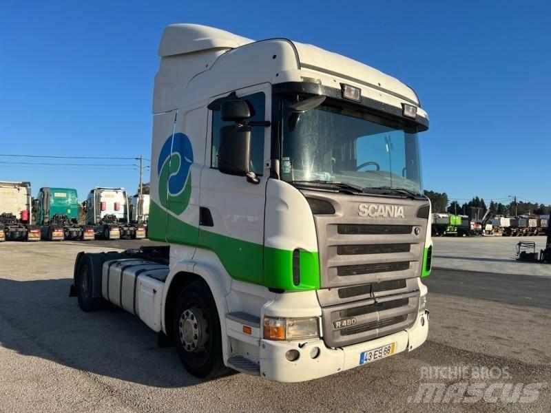 Scania R 480 中古トラクターヘッド | トレーラーヘッド