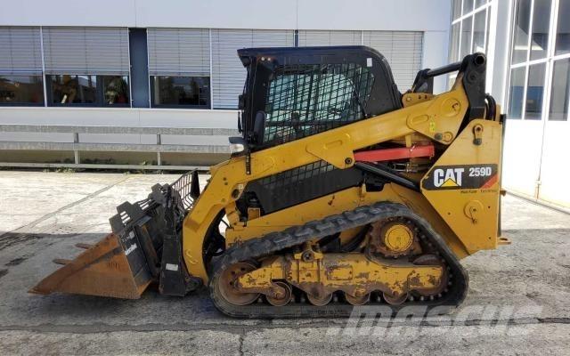 CAT 259D HF スキッドステアローダー