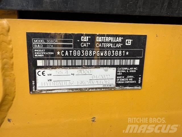 CAT 308-07 ミニ油圧ショベル 7t以下（ミニユンボ・ミニディガー）