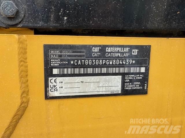 CAT 308 CR ミニ油圧ショベル 7t以下（ミニユンボ・ミニディガー）