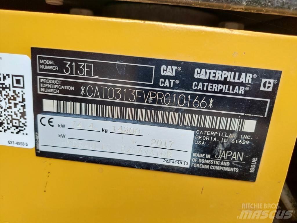 CAT 313FL 大型油圧ショベル12t以上（パワーショベル・ユンボ）