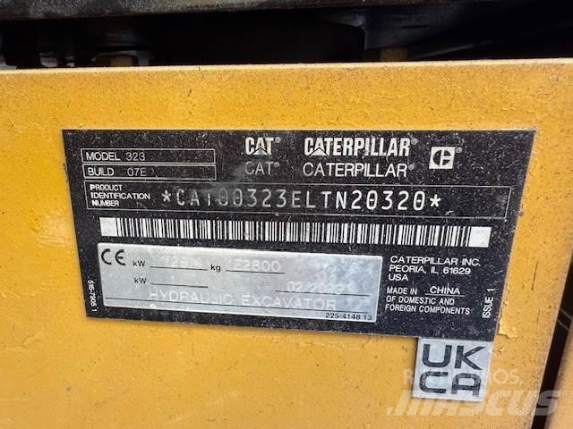 CAT 323-07 大型油圧ショベル12t以上（パワーショベル・ユンボ）