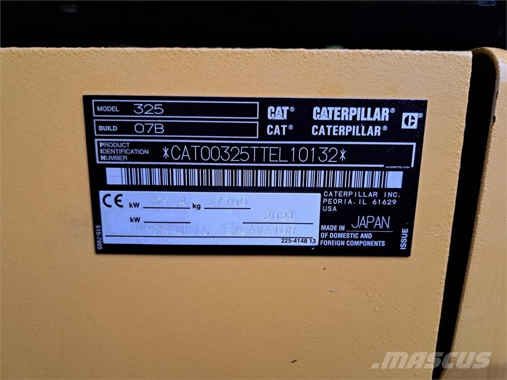 CAT 325 大型油圧ショベル12t以上（パワーショベル・ユンボ）