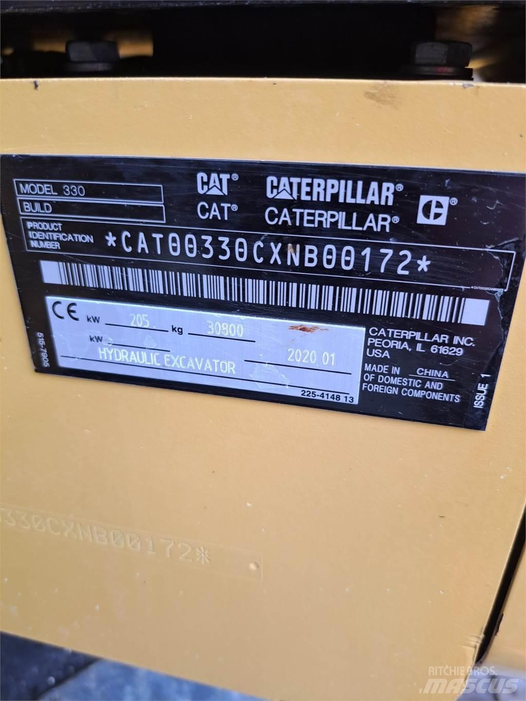 CAT 330 大型油圧ショベル12t以上（パワーショベル・ユンボ）