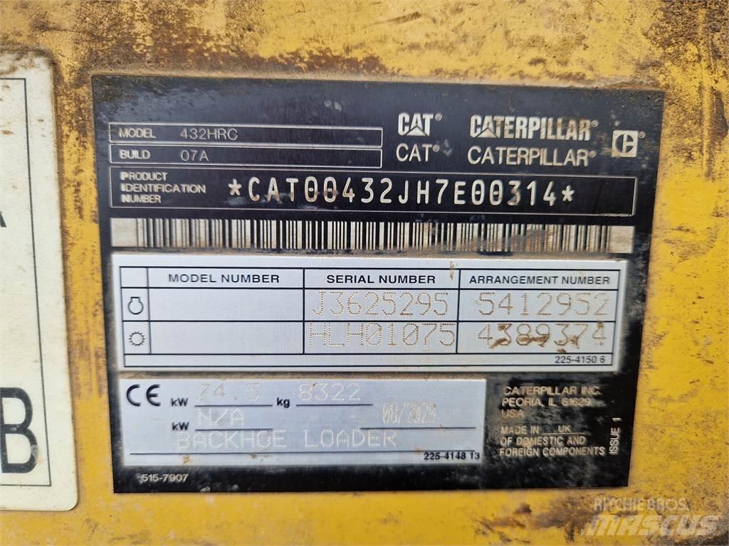 CAT 432-07 バックホーローダー