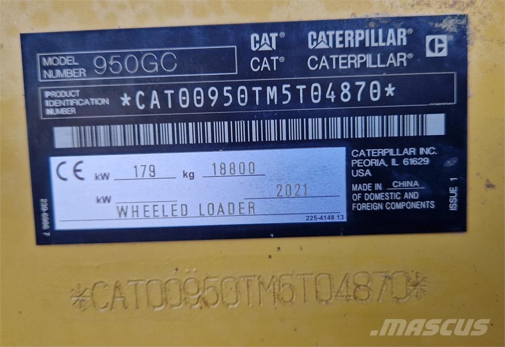 CAT 950GC ホイールローダー・タイヤショベル