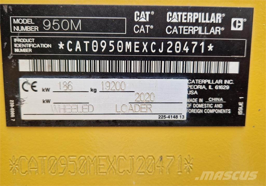 CAT 950M ホイールローダー・タイヤショベル