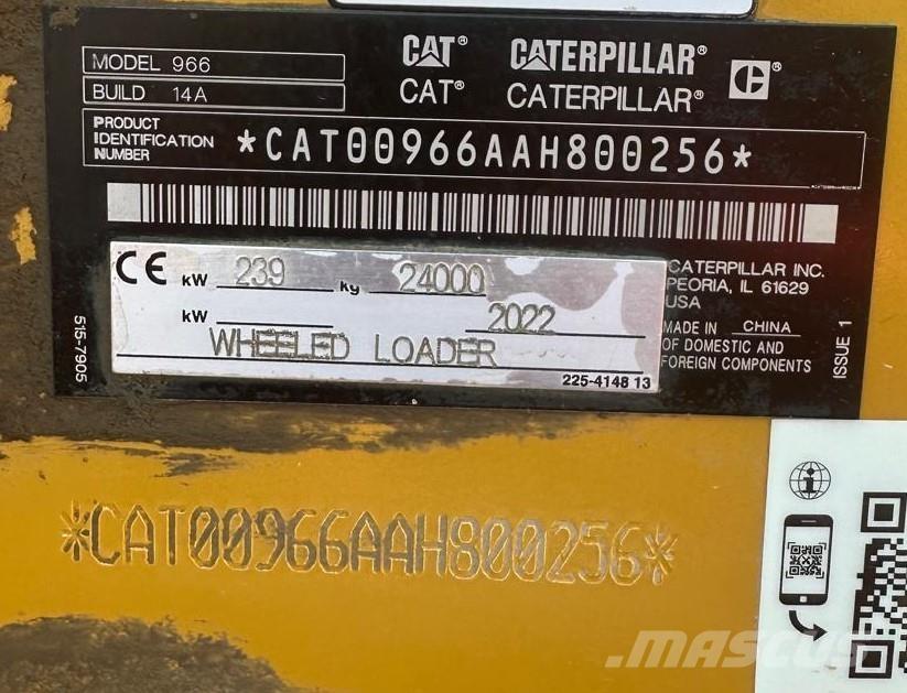 CAT 966 ホイールローダー・タイヤショベル