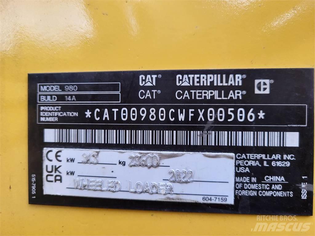 CAT 980 NG ホイールローダー・タイヤショベル