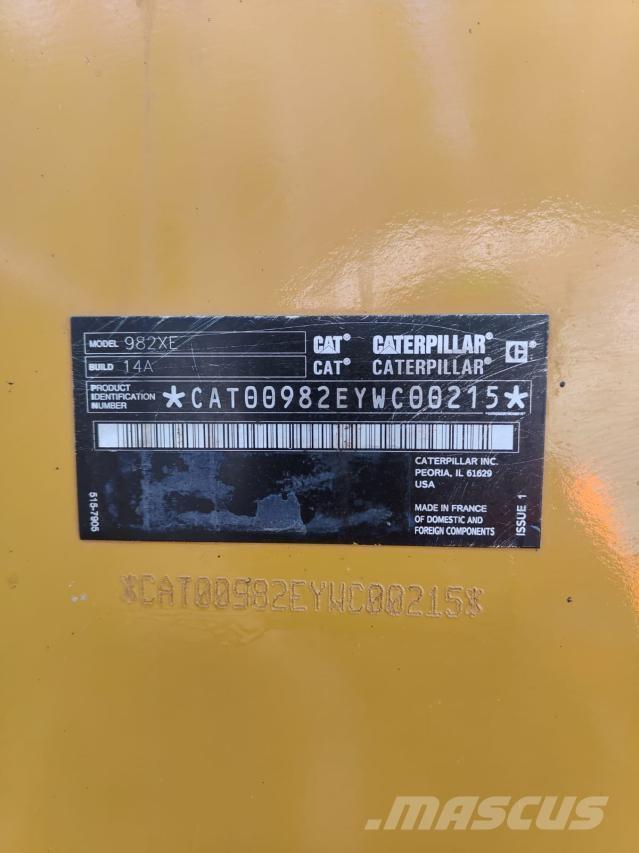 CAT 982XE ホイールローダー・タイヤショベル
