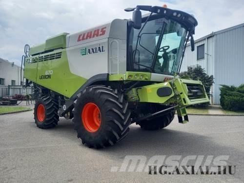 CLAAS Lexion 670 コンバイン
