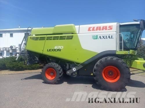 CLAAS Lexion 670 コンバイン