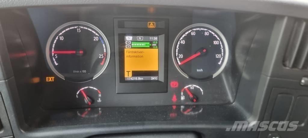 Scania P340 Gas 塵芥車、パッカー車