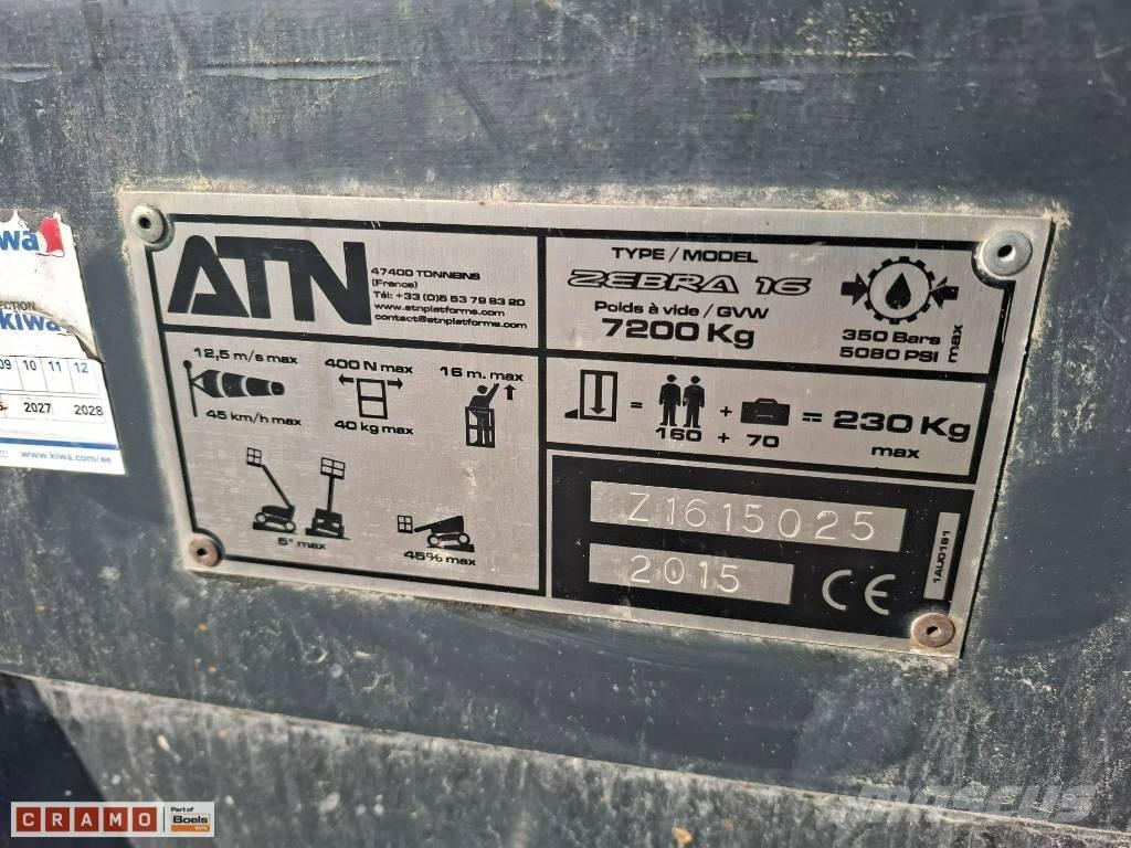 ATN Zebra 16 ブームリフト　屈伸型