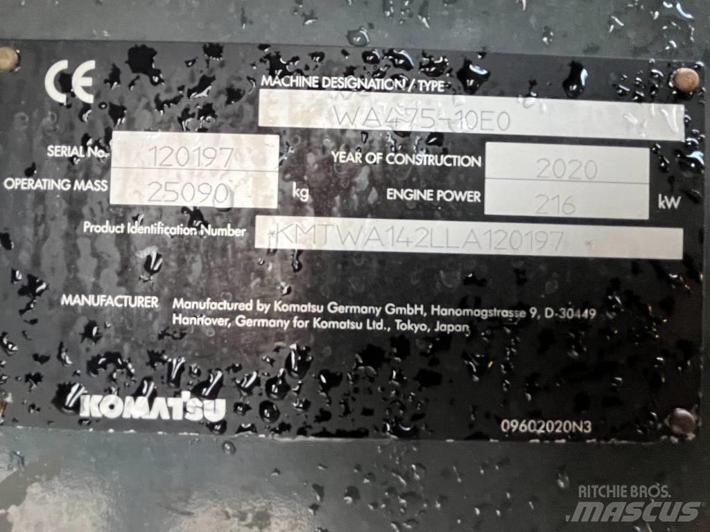 Komatsu WA 475-10 ミニローダー