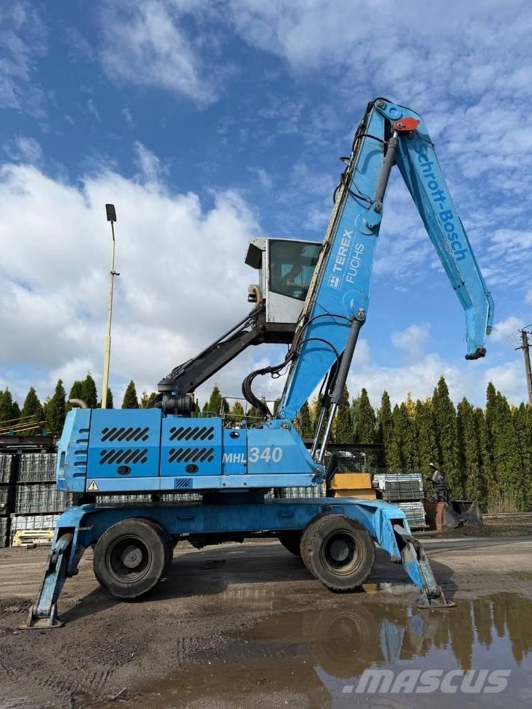 Terex Fuchs MHL 340 廃棄物／工業産廃処理機