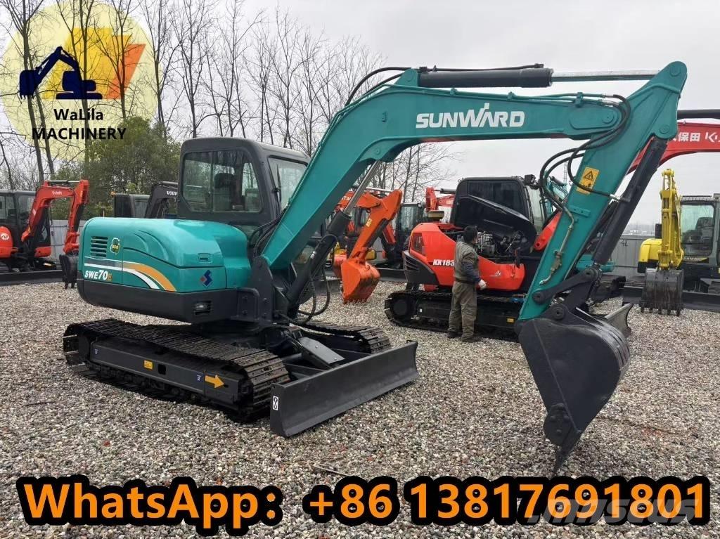 Sunward SWE 70 E ミニ油圧ショベル 7t以下（ミニユンボ・ミニディガー）
