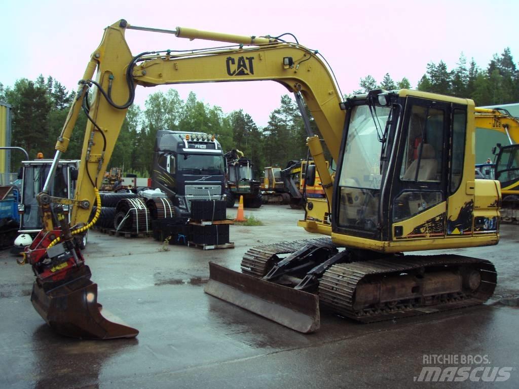 CAT 307 中型油圧ショベル 7ｔ-12ｔ（ユンボ・パワーショベル・バックホー）