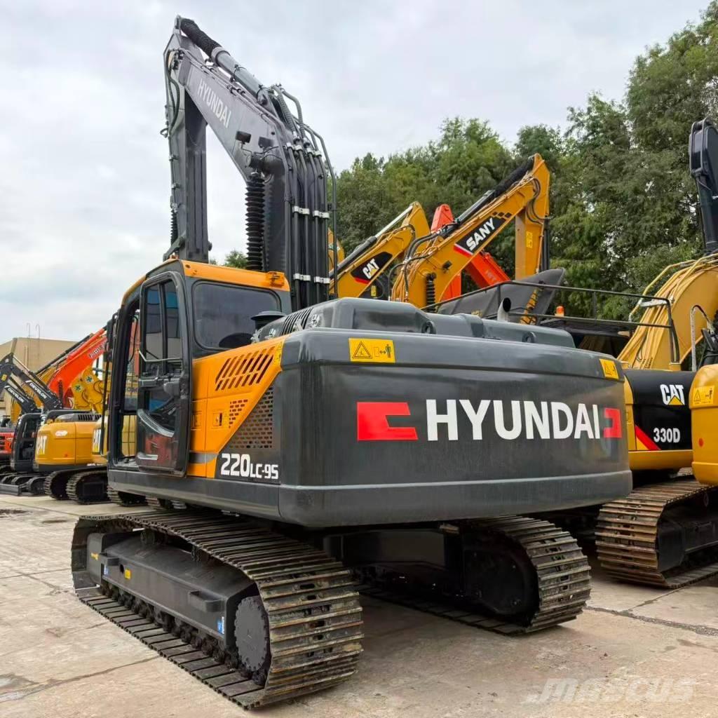 Hyundai R220LC-9S 中型油圧ショベル 7ｔ-12ｔ（ユンボ・パワーショベル・バックホー）
