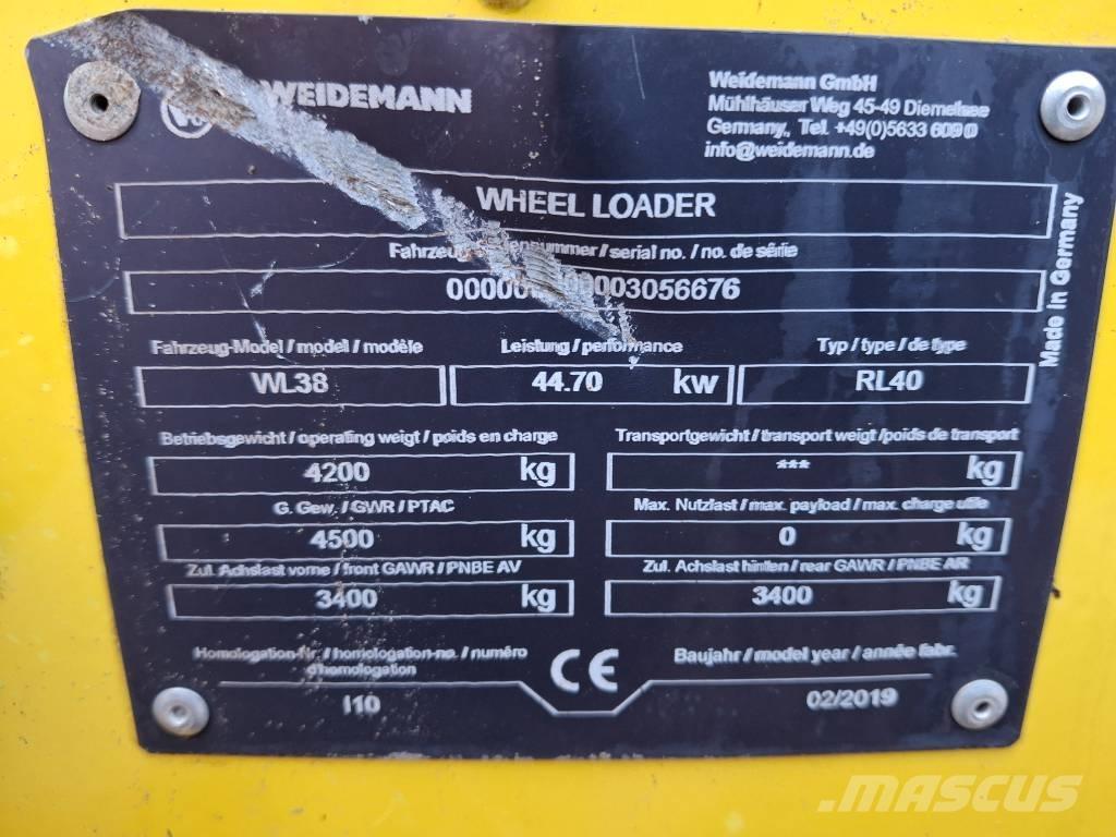 Wacker Neuson WL 38 ホイールローダー・タイヤショベル