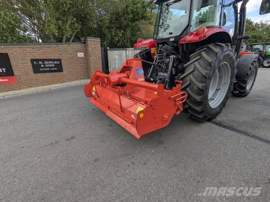 Kuhn EL 92-205 パワーハローとロータリーハロー
