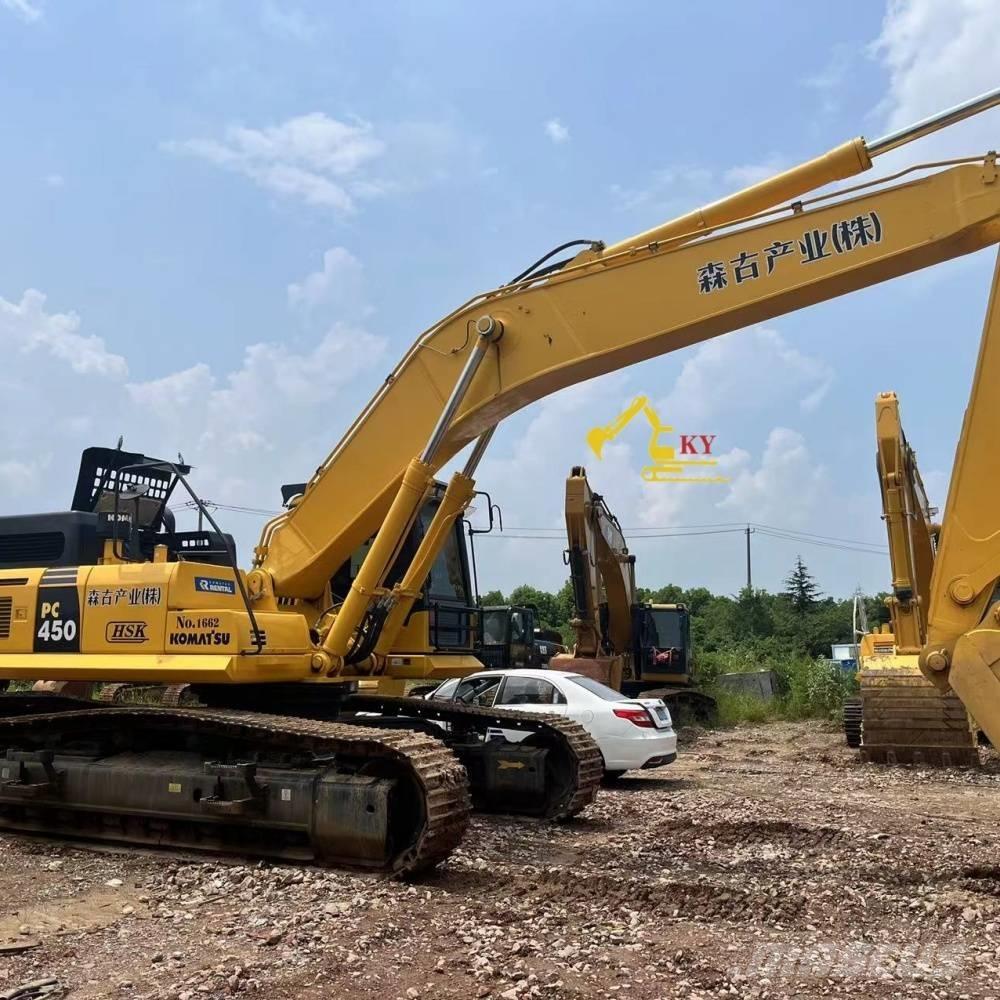 Komatsu pc 450-7 大型油圧ショベル12t以上（パワーショベル・ユンボ）