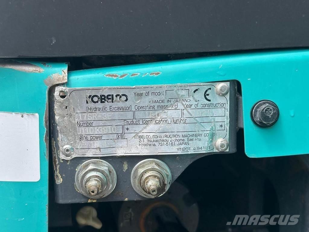 Kobelco SK17SR ミニ油圧ショベル 7t以下（ミニユンボ・ミニディガー）