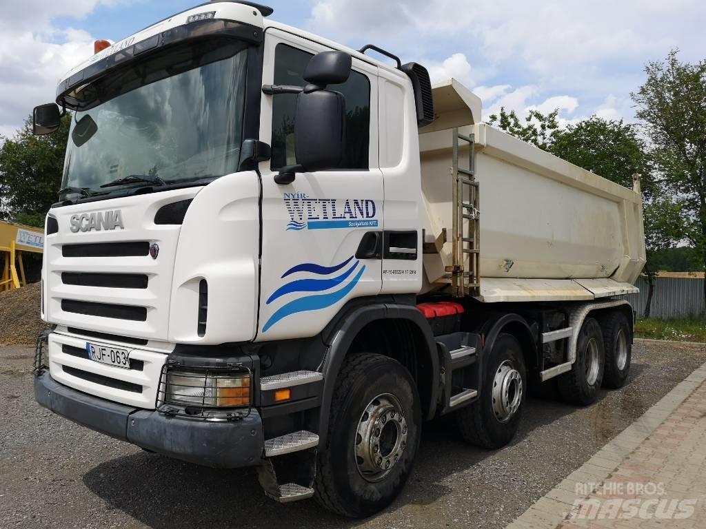 Scania G 480, 8x4 ダンプ