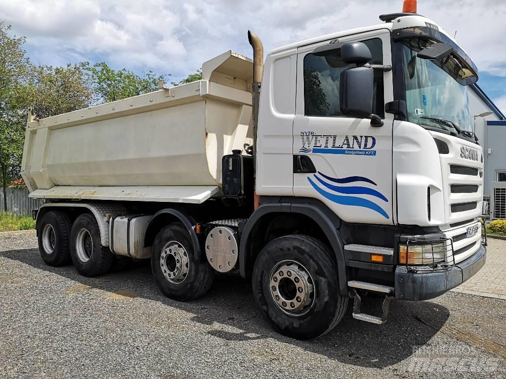 Scania G 480, 8x4 ダンプ