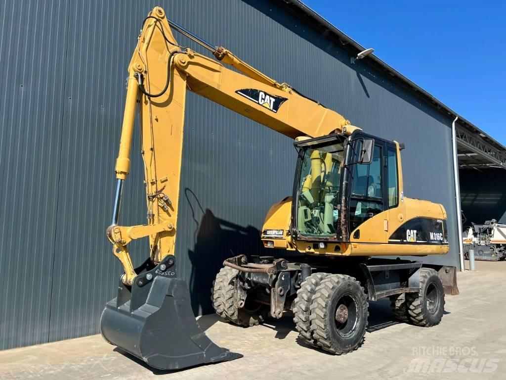 CAT M316C ホイール式油圧ショベル（パワーショベル・ユンボ・バックホー）