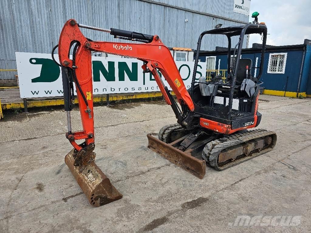 Kubota U 27-4 ミニ油圧ショベル 7t以下（ミニユンボ・ミニディガー）