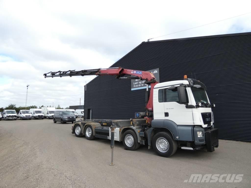 MAN TGS 35.460 クレーントラック、ユニック車